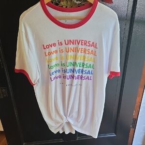 Universal Red Trim T-Shirt